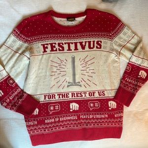 Seinfeld Festivus Ugly sweater. MENS XL